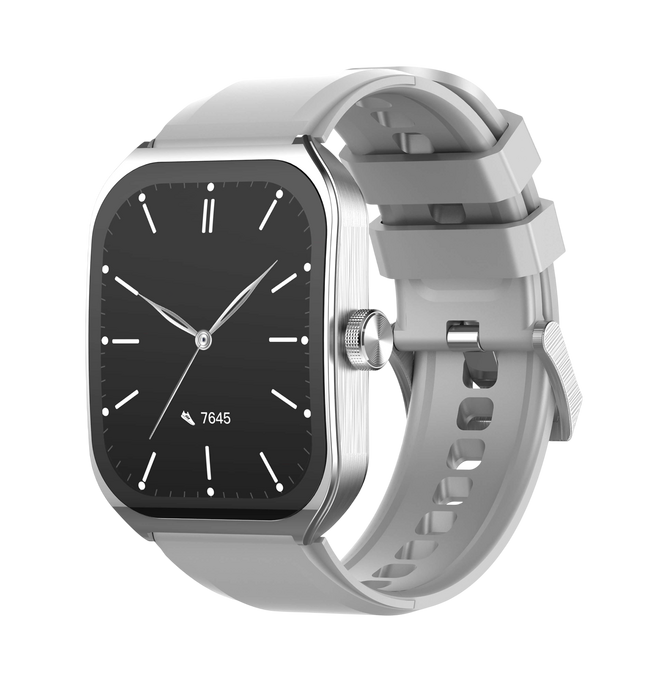 LDNIO SW04 Smartwatch Square-Shaped - Silver  for sale in Egypt from Games2Egypt