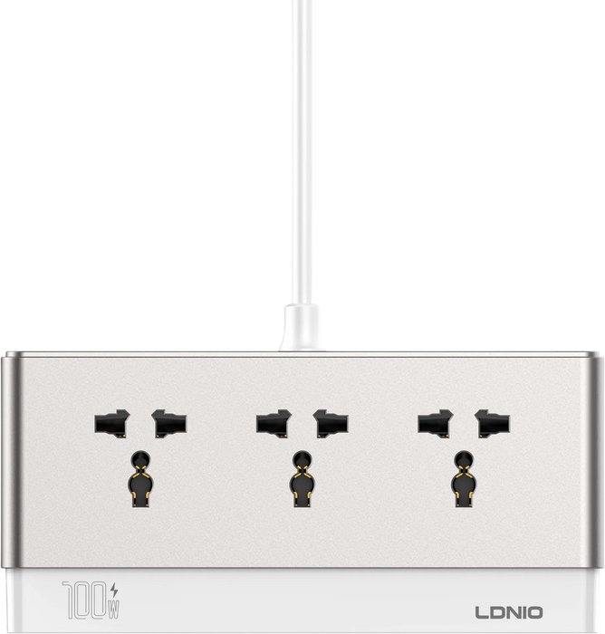 LDNIO SC3 GaN 100W PD Desktop Power Strip - 2M  for sale in Egypt from Games2Egypt