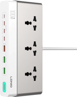 LDNIO SC3 GaN 100W PD Desktop Power Strip - 2M
