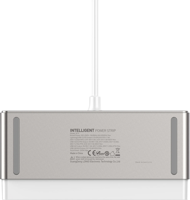 LDNIO SC3 GaN 100W PD Desktop Power Strip - 2M  for sale in Egypt from Games2Egypt