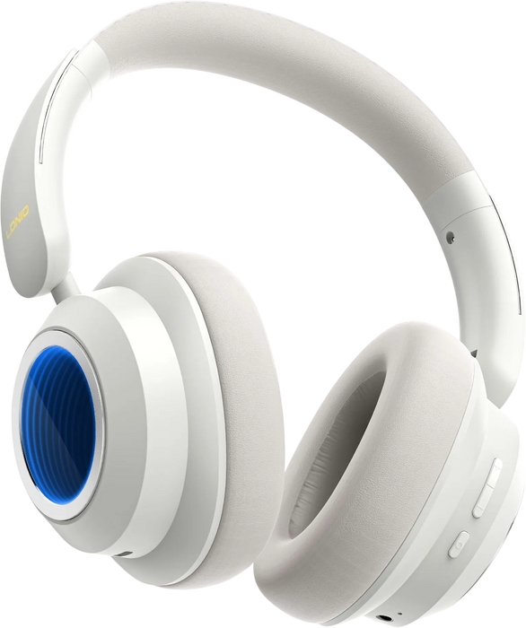 LDNIO H01 ANC Bluetooth On-Ear Wireless Headphones - White  for sale in Egypt from Games2Egypt