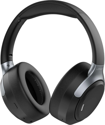 LDNIO H02 Bluetooth On-Ear Wireless Headphones - Black