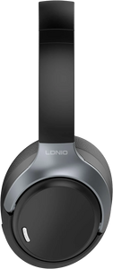 LDNIO H02 Bluetooth On-Ear Wireless Headphones - Black  for sale in Egypt from Games2Egypt
