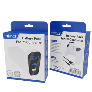 mimd Rechargeable Battery Pack for PS5 Controller With LED Indicators -  for sale in Egypt from Games2Egypt