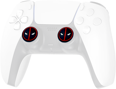 Deadskull Deadpool Thumb Grips - Black - 4-PCS