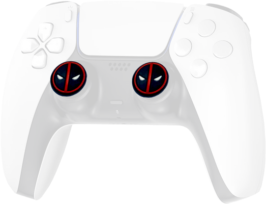 Deadskull Deadpool Thumb Grips - Black - 4-PCS