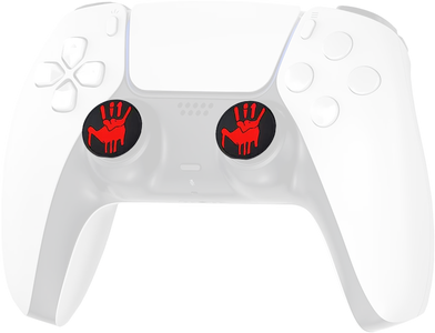 Deadskull Bloody Hand Thumb Grips - Black - 4-PCS -  for sale in Egypt from Games2Egypt