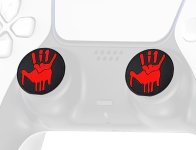Deadskull Bloody Hand Thumb Grips - Black - 4-PCS  for sale in Egypt from Games2Egypt