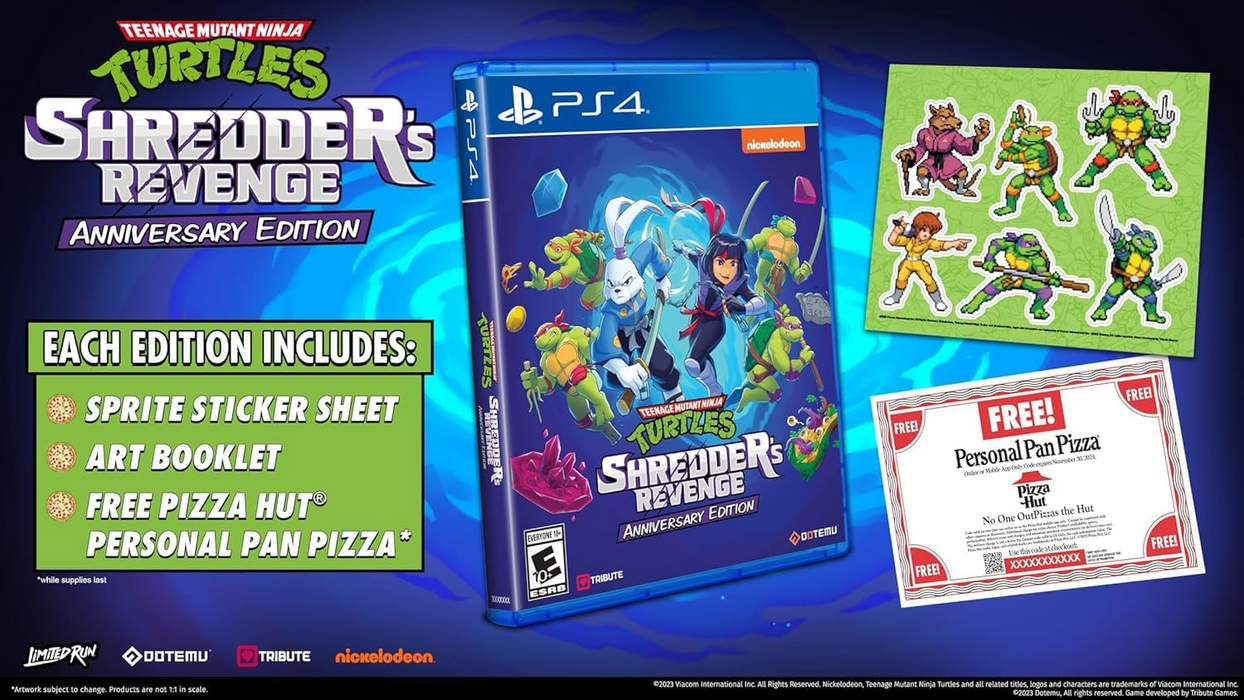 Teenage Mutant Ninja Turtles: Shredder's Revenge (Anniversary Edition) - PS4  for sale in Egypt from Games2Egypt