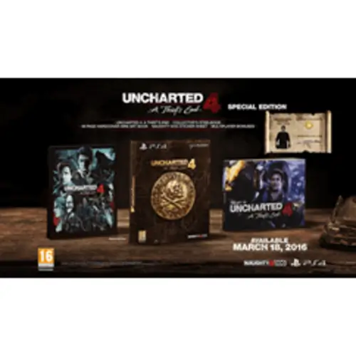 UNCHARTED 4 A Thief's End Special - PS4 Used