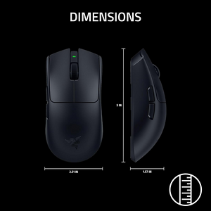ماوس ريزر فايبر V4 برو لاسلكي للألعاب - أسود - مستعمل  للبيع في مصر من خلال Games2Egypt
