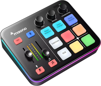 Maono Maonocaster G1 NEO Audio Mixer & Interface - Black -  for sale in Egypt from Games2Egypt