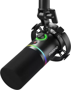 Maono PD200X Dynamic Microphone - Black -  for sale in Egypt from Games2Egypt