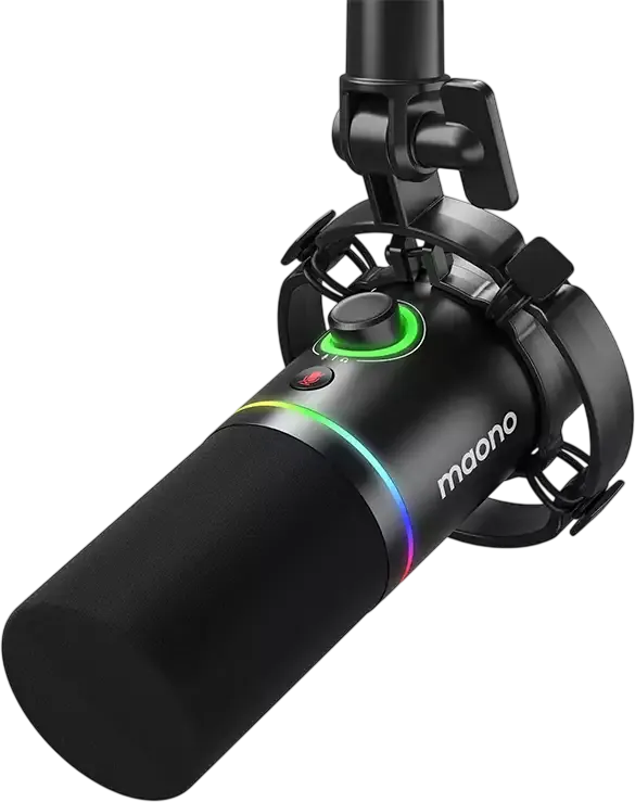 Maono PD200X Dynamic Microphone - Black