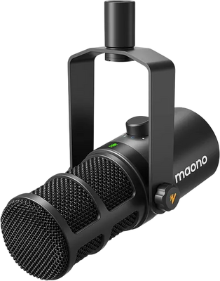 Maono PD400X Dynamic Microphone - Black