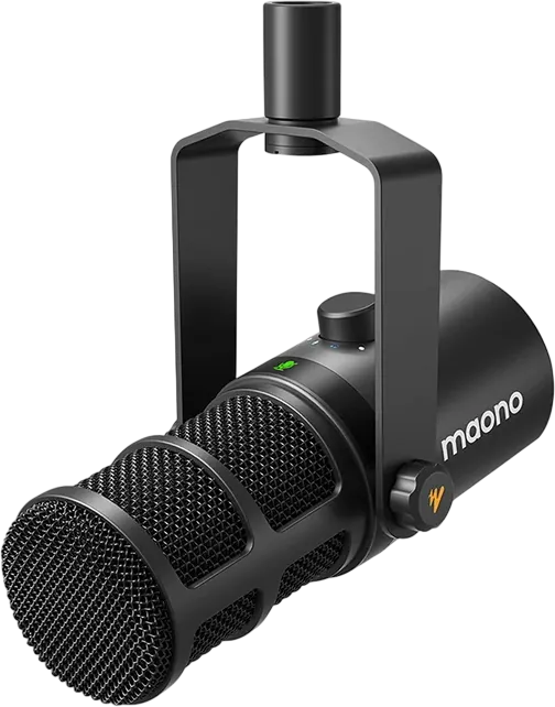 Maono PD400X Dynamic Microphone - Black