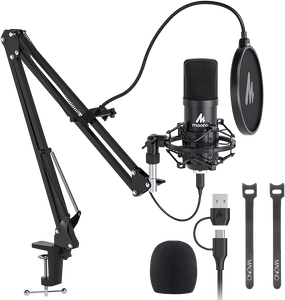 Maono AU A04 Condenser Microphone - Black -  for sale in Egypt from Games2Egypt