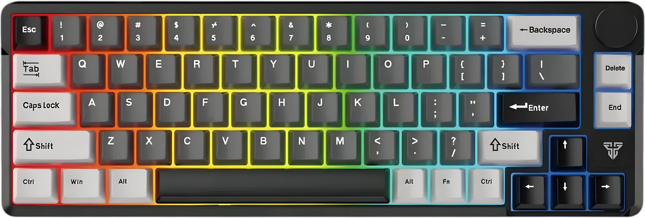 Fantech ATOM PRO-MK919 RGB Wireless Mechanical Gaming Keyboard Red Switch - Black  for sale in Egypt from Games2Egypt