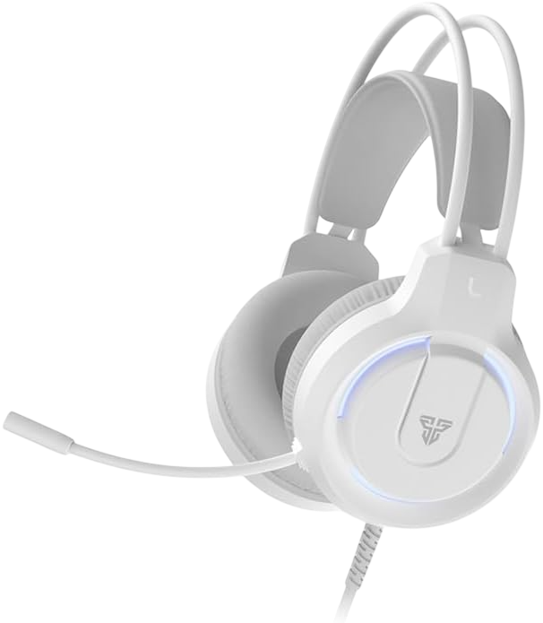 Fantech P51 Combo Power 5×1 Gaming Keyboard+Mouse+Mousepad+Headset+Headset stand - White  for sale in Egypt from Games2Egypt
