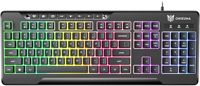 ONIKUMA G32 RGB Wired Gaming Membrane Keyboard - Black - Open Sealed -  for sale in Egypt from Games2Egypt