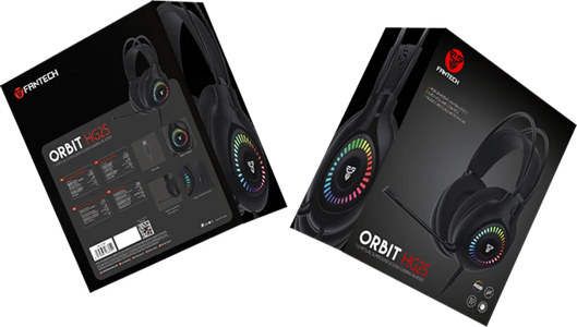 سماعة ألعاب سلكية فانتيك ORBIT HG25 7.1 بمنفذ USB - أسود  للبيع في مصر من خلال Games2Egypt