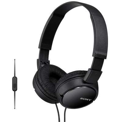 Sony ZX110AP Wired Headphone - Black