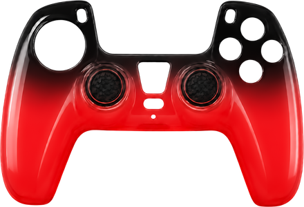 PS5 Dualsense Silicone Case Protector with Grips - Techno Red -  for sale in Egypt from Games2Egypt