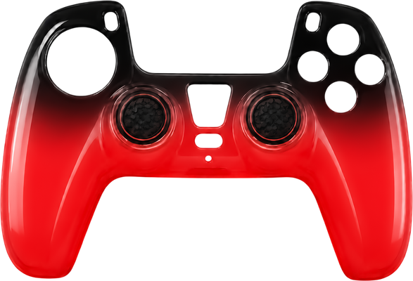 PS5 Dualsense Silicone Case Protector with Grips - Techno Red
