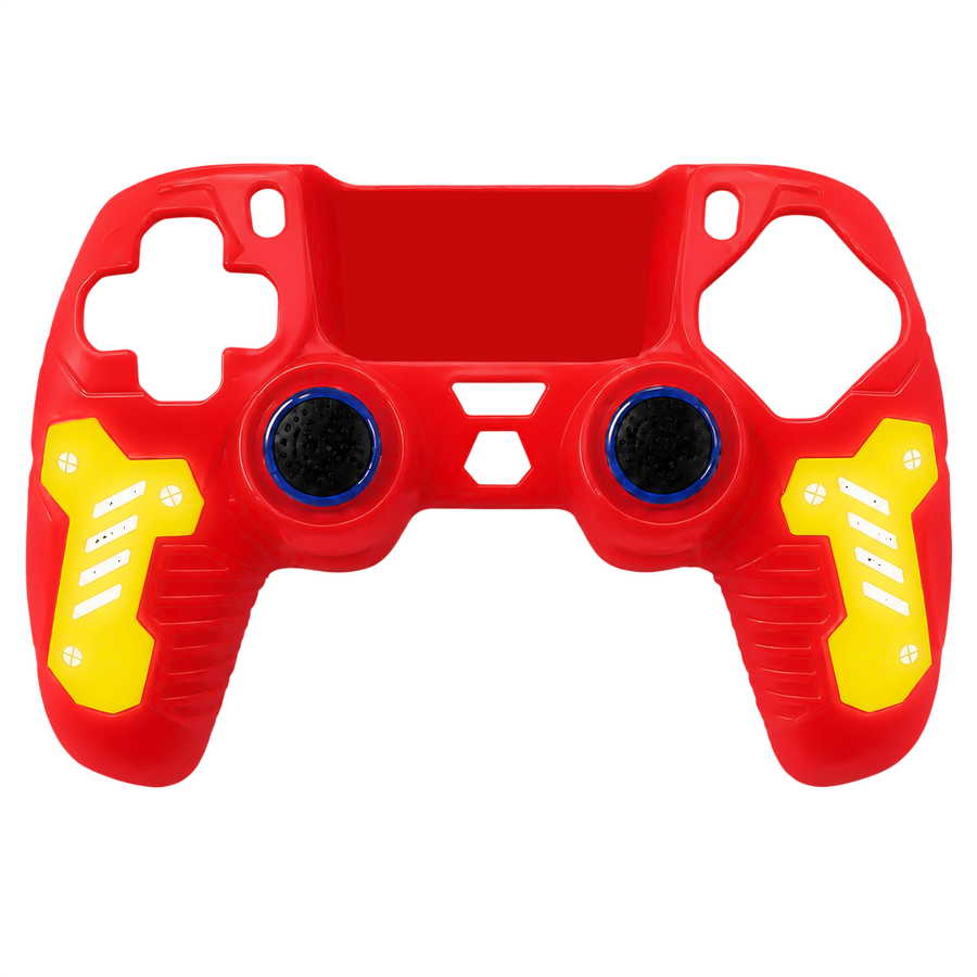 Deadskull PS5 DualSense Silicone Case Protector with Grips - Crimson Armor – image 2