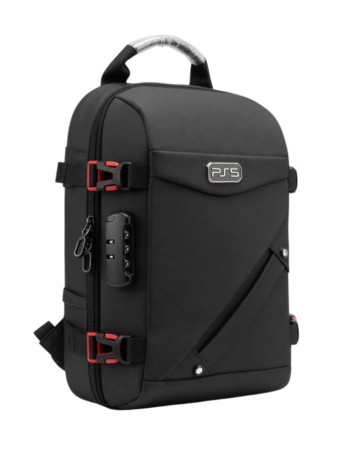 Protective Travel Backpack for PS5 slim with Combination Lock 