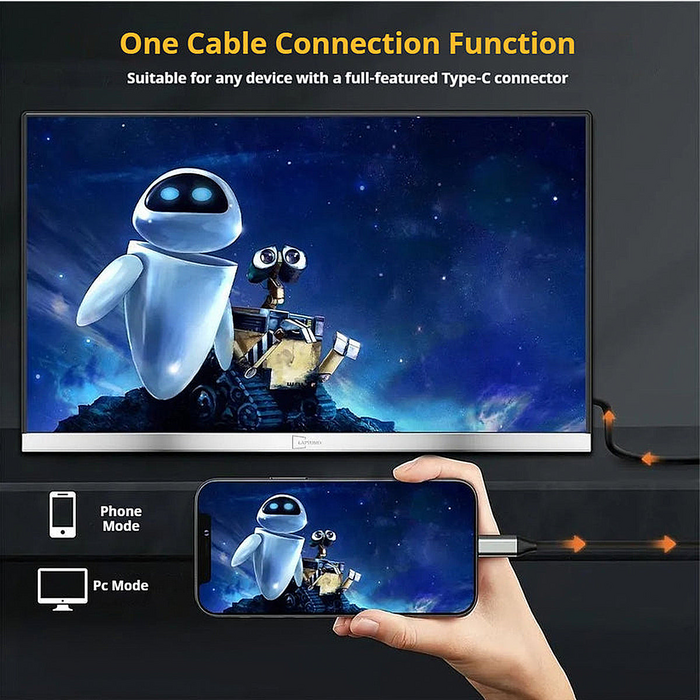V2Com P4 شاشة محمولة 15.6 بوصة FHD IPS HDR مع USB-C وMini HDMI  للبيع في مصر من خلال Games2Egypt