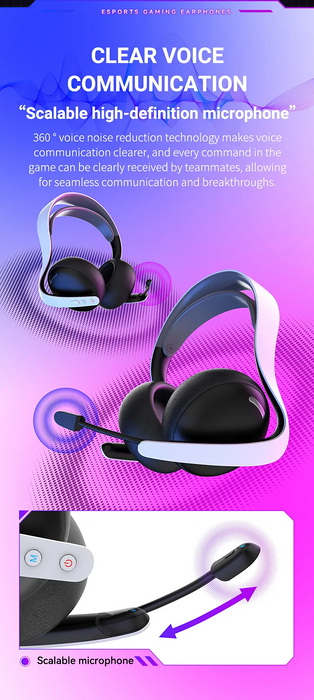 PlayX H01 Wireless Gaming Headset  for sale in Egypt from Games2Egypt