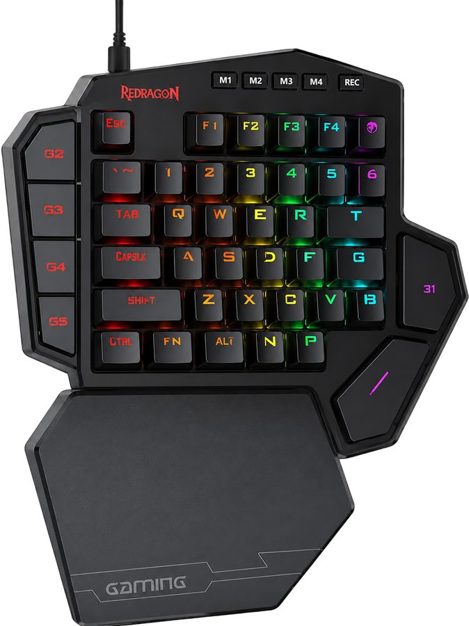 Redragon K585 DITI One-Handed  Mechanical Gaming Wired Keyboard