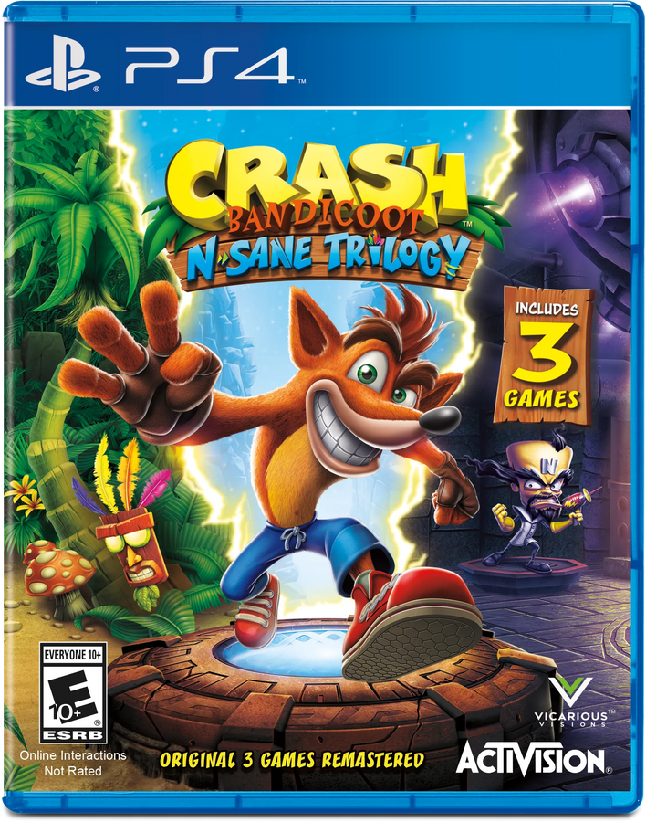 Crash Bandicoot N. Sane Trilogy - PS4