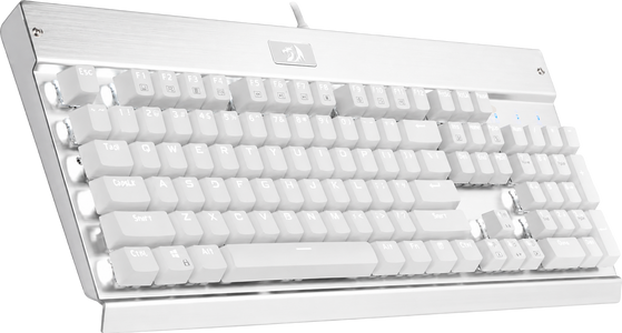  Redragon KG010-WN Wired Mechanical Gaming Keyboard Brown Switch - White