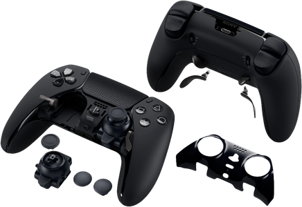 PS5 DualSense Edge Wireless Controller with a Case of Accessories - Black - Used  for sale in Egypt from Games2Egypt