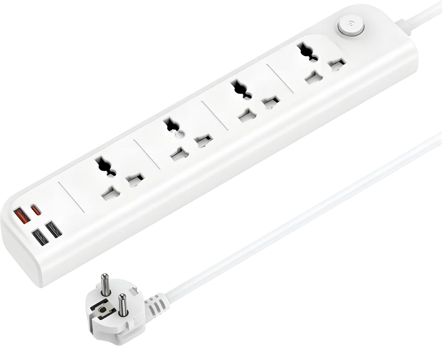 Yesido MC22 High Power Fast Charging Socket 3M - EU Plug - White - Open Sealed  for sale in Egypt from Games2Egypt