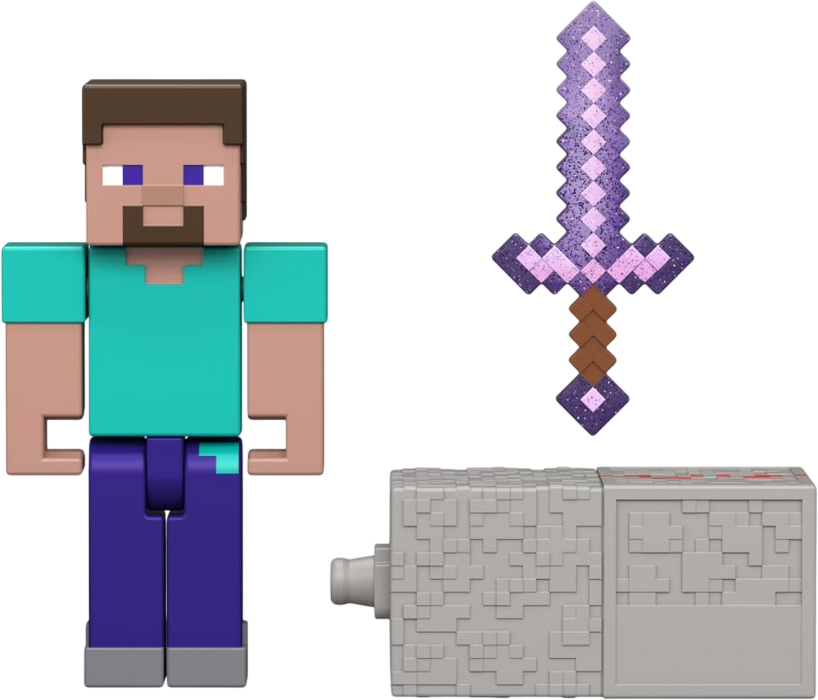 Mattel Minecraft Steve JJR85 - Action Figure  for sale in Egypt from Games2Egypt