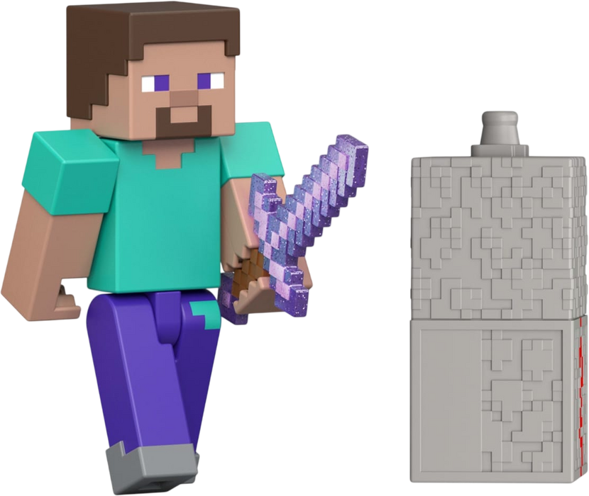 Mattel Minecraft Steve JJR85 - Action Figure  for sale in Egypt from Games2Egypt