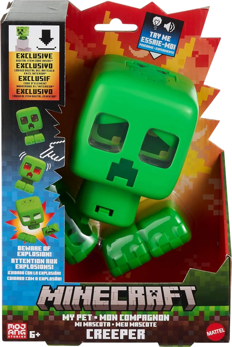 Mattel Minecraft My Pet Feature Creeper JGX49 - Interactive Figure  for sale in Egypt from Games2Egypt