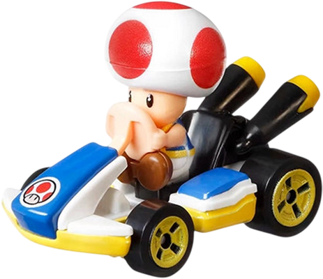 Mattel Hot Wheels Mario Toad Standard Kart GJH63