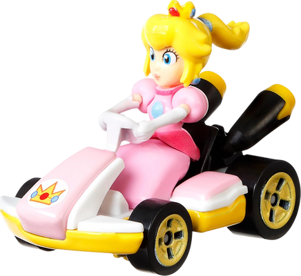 Mattel Hot Wheels Mario Kart Princess Peach Standard Kart GBG28