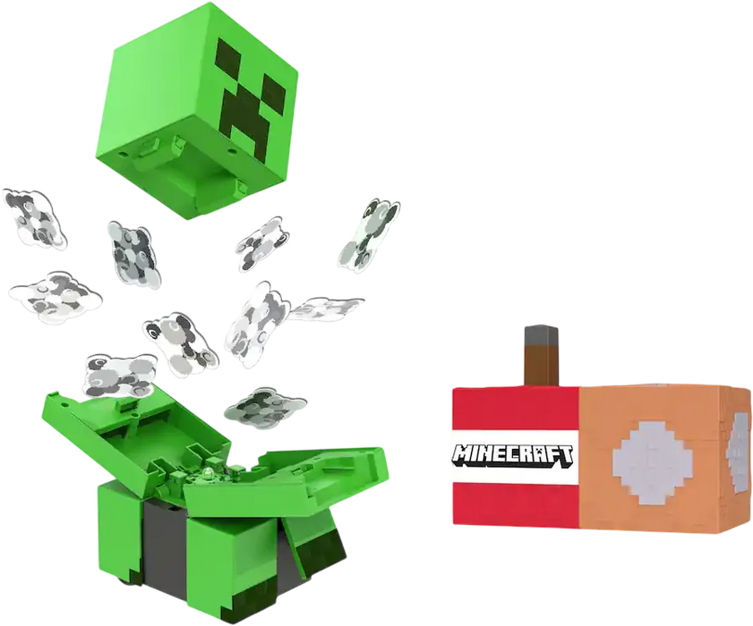 Mattel Minecraft Exploding RC Creeper HRR48 , Lights & Sounds, 10 Explosion Particles & Dlc Code  for sale in Egypt from Games2Egypt