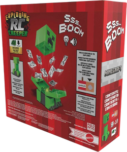 Mattel Minecraft Exploding RC Creeper HRR48 , Lights & Sounds, 10 Explosion Particles & Dlc Code  for sale in Egypt from Games2Egypt