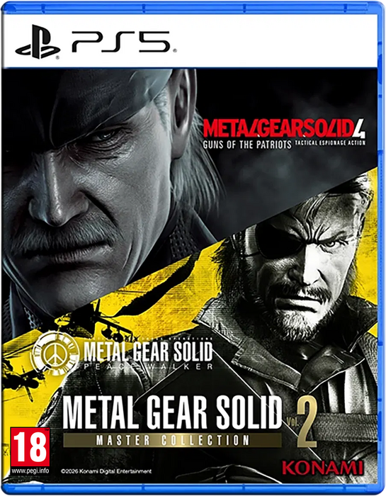 Metal Gear Solid: Master Collection Vol. 2 - PS5 - Used  for sale in Egypt from Games2Egypt