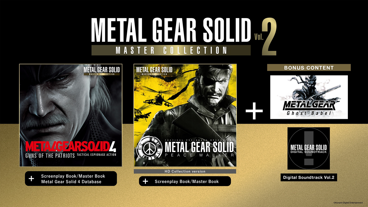 Metal Gear Solid: Master Collection Vol. 2 - PS5 - Used  for sale in Egypt from Games2Egypt