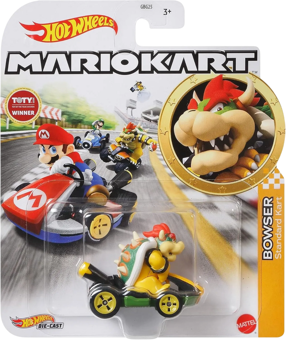 Mattel Hot Wheels Super Mario Bowser Standard Kart GRN20  for sale in Egypt from Games2Egypt