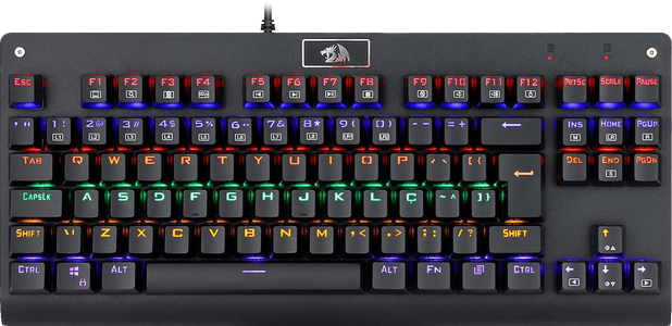 Redragon K568 DARK AVENGER Mechanical Wired Gaming Keyboard - Red Switches - Open Sealed  for sale in Egypt from Games2Egypt