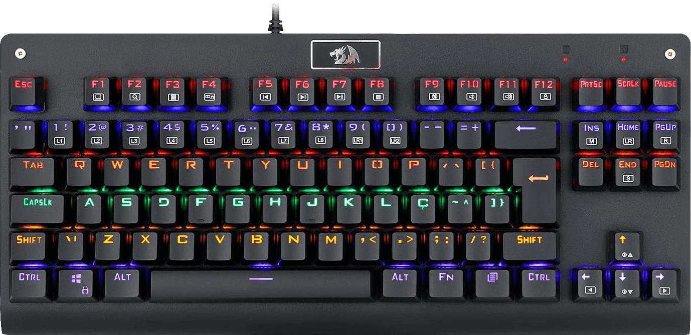 Redragon K568 DARK AVENGER Mechanical Wired Gaming Keyboard - Red Switches - Open Sealed  for sale in Egypt from Games2Egypt