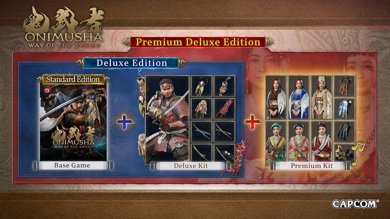 Onimusha Way of the Sword Premium Deluxe Steelbook - PS5  for sale in Egypt from Games2Egypt
